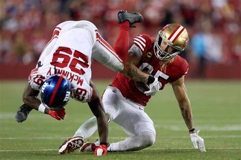 49ers results|49ers defeat Giants on Thursday Night Football: Score, live updates.